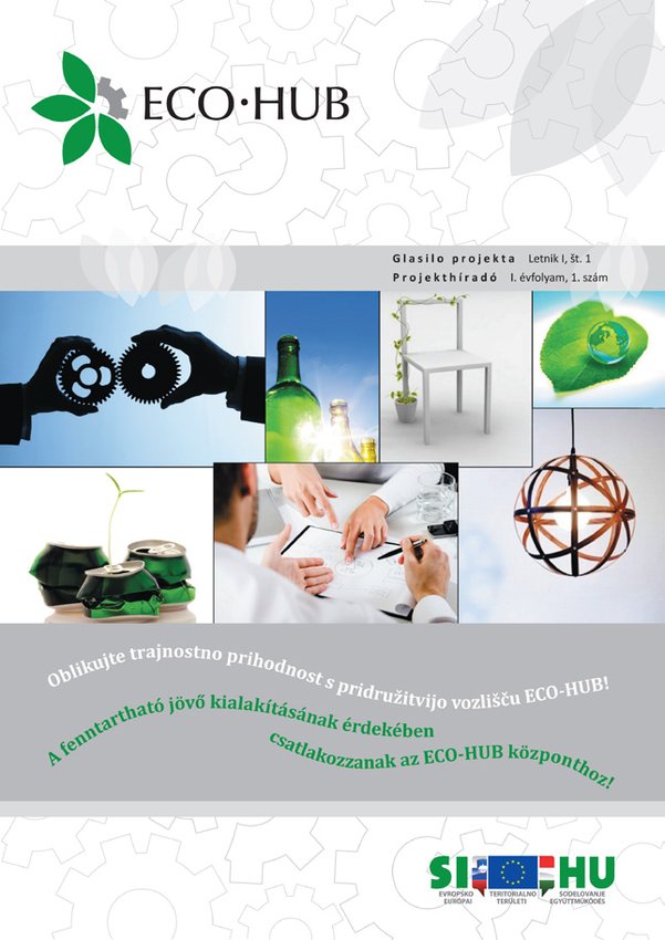 Naslovnica predstavitvene brošure projekta ECO-HUB